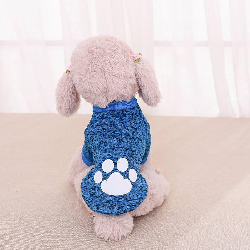 Clothing Pet Clothing Two-legged Sweater Teddy - Pimmbi