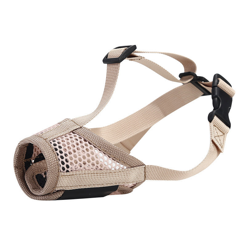 Pet Dog Anti Food Anti Bite Breathable Drinking Faucet Cage - Pimmbi