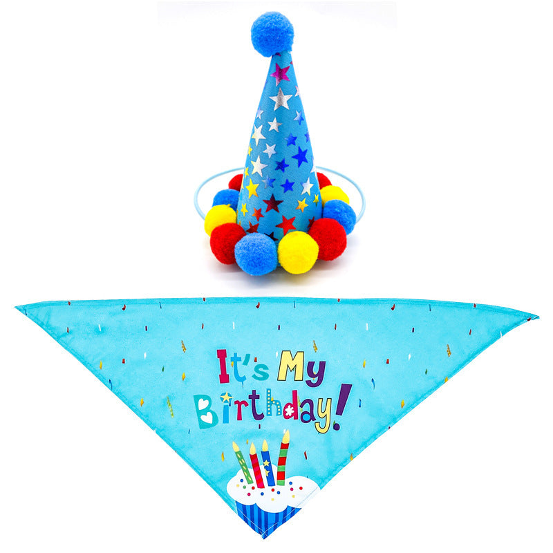 Pet Dog And Cat First Birthday Party Triangle - Pimmbi