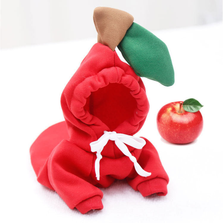 Hooded Sweater Apricot Elk Pet Clothes - Pimmbi