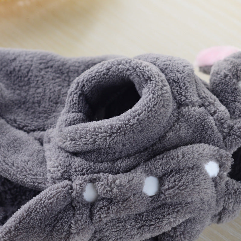 Coral velvet dog clothes - Pimmbi