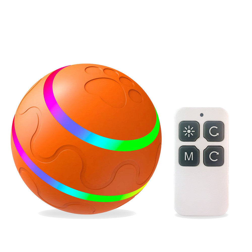 Pet New Cat Wicked Ball Toy Intelligent Ball USB Cat Toys Self Rotating Ball Automatic Rotation Ball - Pimmbi