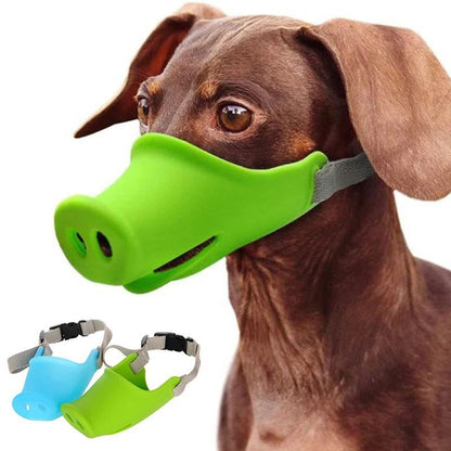 Dog Anti-bite Mouth Cover For Long Mouth Pet Piggy Mouth Cover Anti-bite Pet Training Daily Use Pet Accessories - Pimmbi
