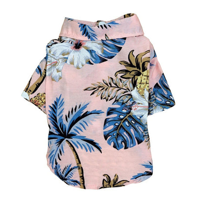 Hawaiian dog style shirt clothes - Pimmbi
