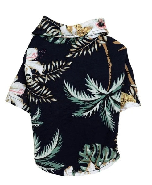 Hawaiian dog style shirt clothes - Pimmbi
