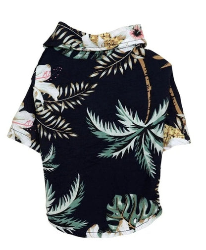 Hawaiian dog style shirt clothes - Pimmbi