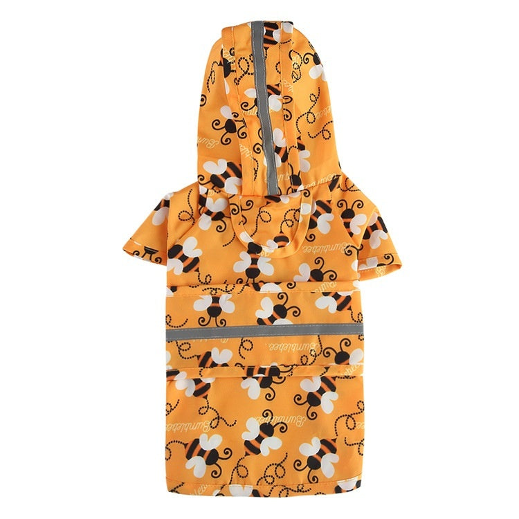 Dog Cartoon Foot Reflective Poncho Traction - Pimmbi