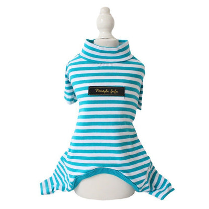 Cotton Eight-color Striped Pet Leggings - Pimmbi