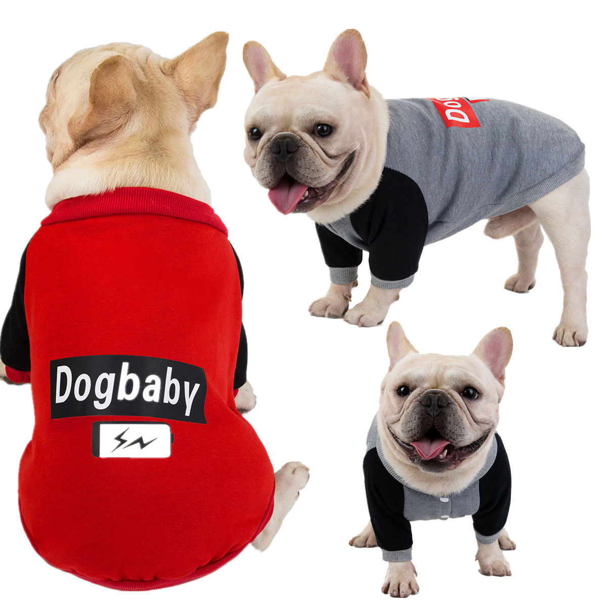 Autumn And Winter Pet Clothing Puppy Bulldog Sweater - Pimmbi