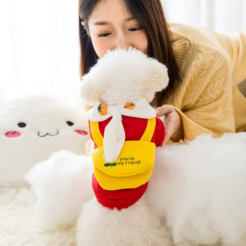 Fashion Cute Cartoon Pet Autumn And Winter Clothes - Pimmbi
