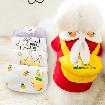 Fashion Cute Cartoon Pet Autumn And Winter Clothes - Pimmbi