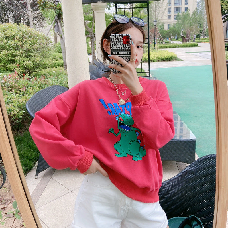 Spring and Autumn Cartoon Print Dog Two-legged Pet Parent-child Wear - Pimmbi