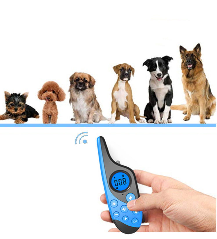 Rechargeable Remote Control Dog Training Device Pet Supplies Rechargeable Bark Stopper - Pimmbi