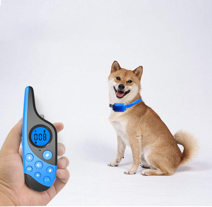 Rechargeable Remote Control Dog Training Device Pet Supplies Rechargeable Bark Stopper - Pimmbi