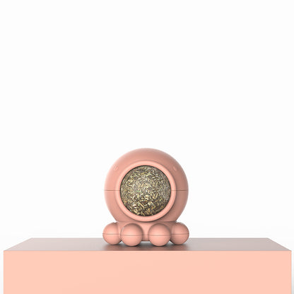 Octopus Catnip Toy Ball Licking Rotating Molar