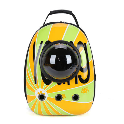 Pet Bag Out Portable Space Bag Cat Bag Dog Bag Pet Shoulders Pet Backpack Pet Supplies - Pimmbi