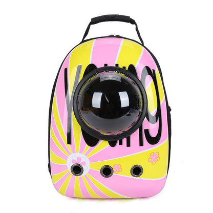 Pet Bag Out Portable Space Bag Cat Bag Dog Bag Pet Shoulders Pet Backpack Pet Supplies - Pimmbi