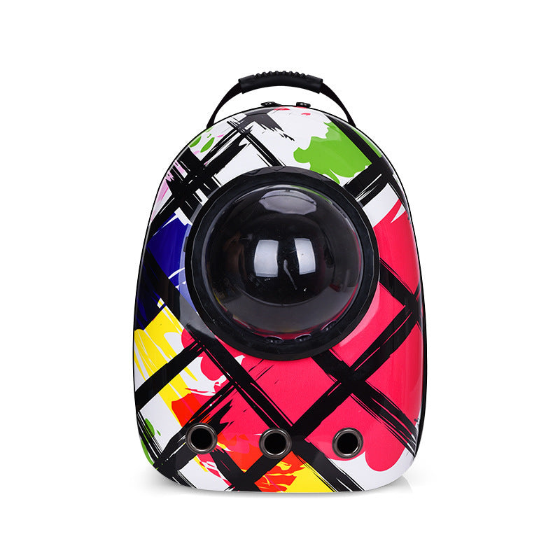 Pet Bag Out Portable Space Bag Cat Bag Dog Bag Pet Shoulders Pet Backpack Pet Supplies - Pimmbi