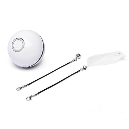 LED Laser Electronic Rolling Pet Funny Cat Toy Ball - Pimmbi