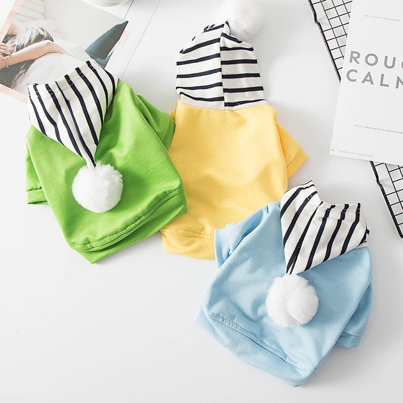 Dog clothes pet clothing with hood - Pimmbi