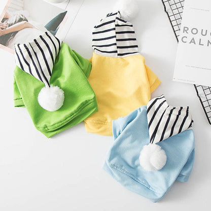 Dog clothes pet clothing with hood - Pimmbi