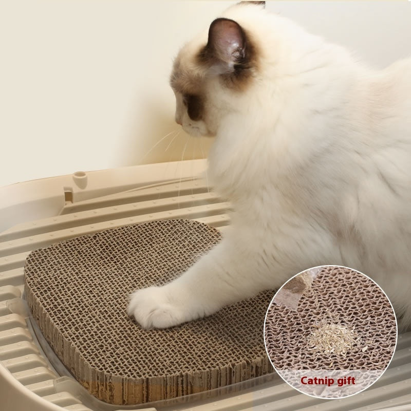 Fully Enclosed Deodorant Top-in Extra Large Splash-proof Cat Litter Basin