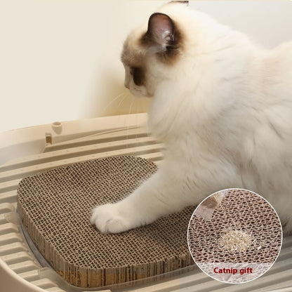 Fully Enclosed Deodorant Top-in Extra Large Splash-proof Cat Litter Basin