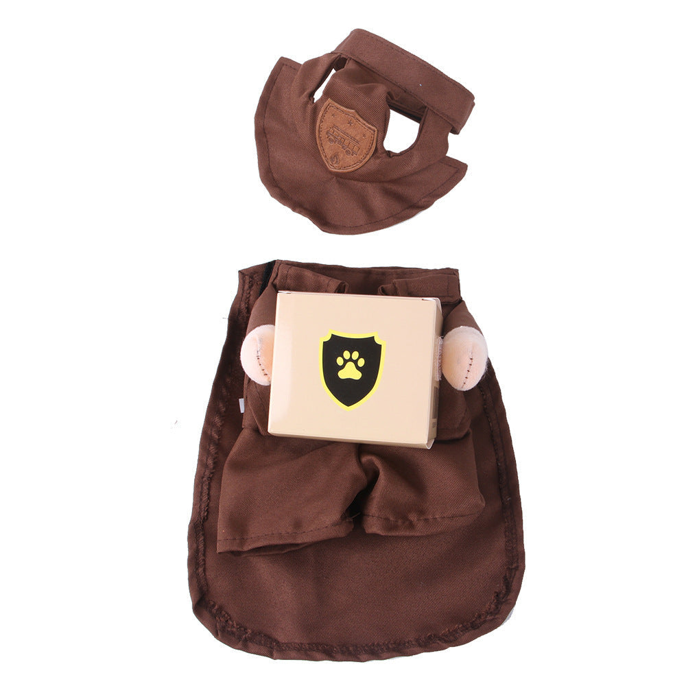 Pet Courier Standing Clothing Pet Outing Funny Clothes - Pimmbi