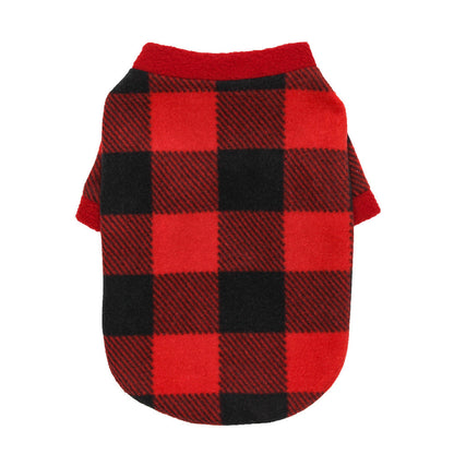 Christmas Dog Clothes Warm Fleece - Pimmbi