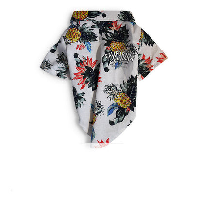 Hawaiian dog style shirt clothes - Pimmbi