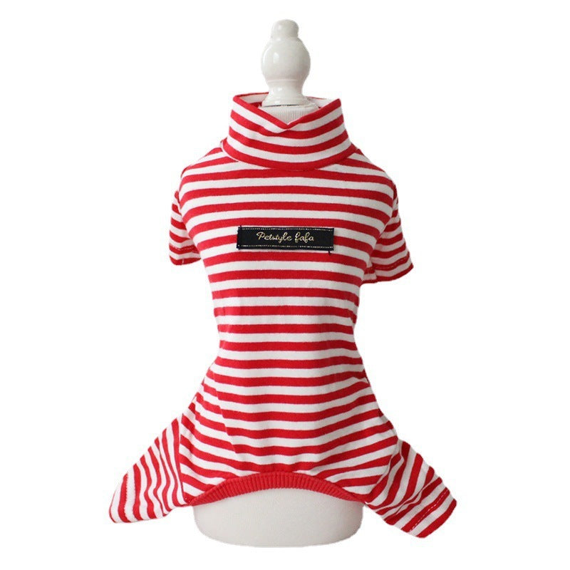 Cotton Eight-color Striped Pet Leggings - Pimmbi