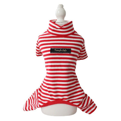 Cotton Eight-color Striped Pet Leggings - Pimmbi