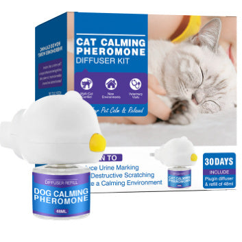 Pet Cat And Dog Anti-stress Mood Soothing Agent Aromatherapy Diffuser - Pimmbi