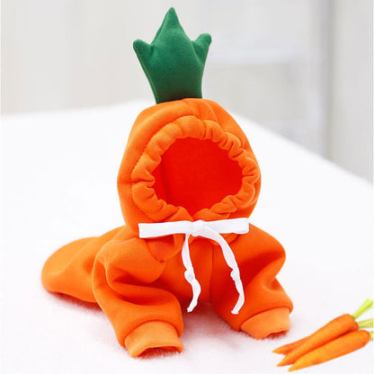 Hooded Sweater Apricot Elk Pet Clothes - Pimmbi
