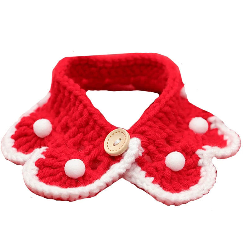 Pet Cats, Dogs, Rabbits, Knitted Collars, Christmas Ornaments, Saliva Towels - Pimmbi