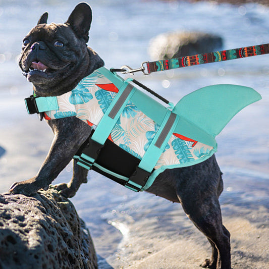 Shark Pet Life Vest Dog Swimming Clothes - Pimmbi