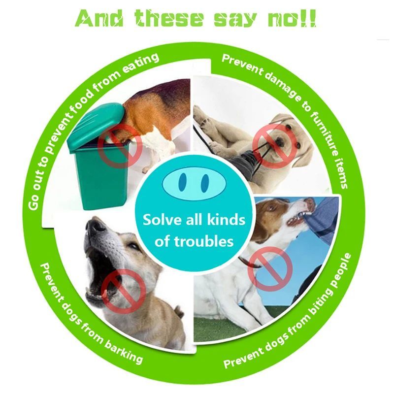 Dog Anti-bite Mouth Cover For Long Mouth Pet Piggy Mouth Cover Anti-bite Pet Training Daily Use Pet Accessories - Pimmbi