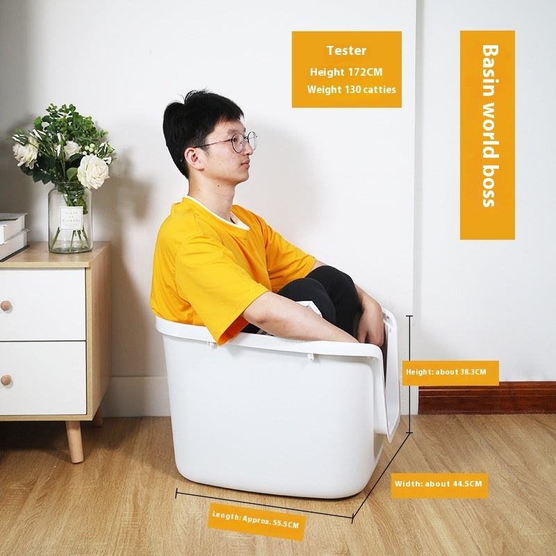 Fully Enclosed Deodorant Top-in Extra Large Splash-proof Cat Litter Basin