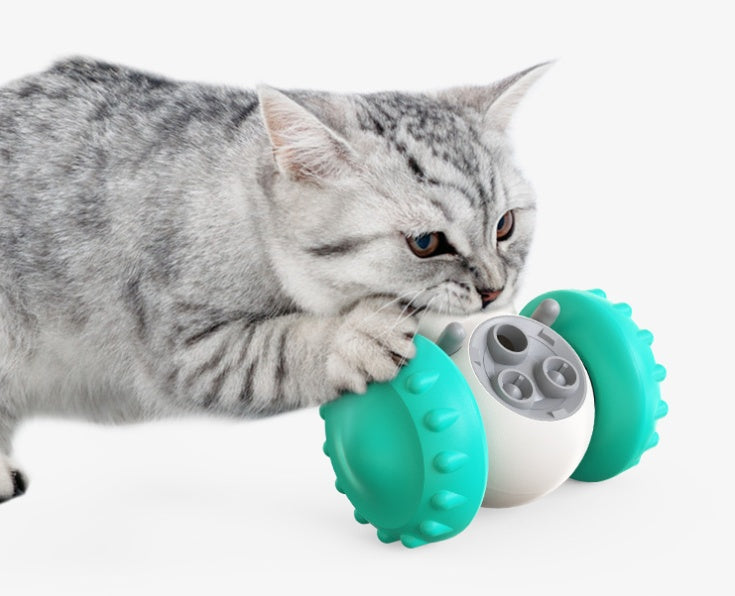 Cat And Dog Toys Slow Food Interactive Balance Car Multifunctional Fun Development Smart Pet Feeding Dog Toy Car Pets Products - Pimmbi