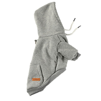 Pet Dog Fashion Simple Hooded Sweater - Pimmbi