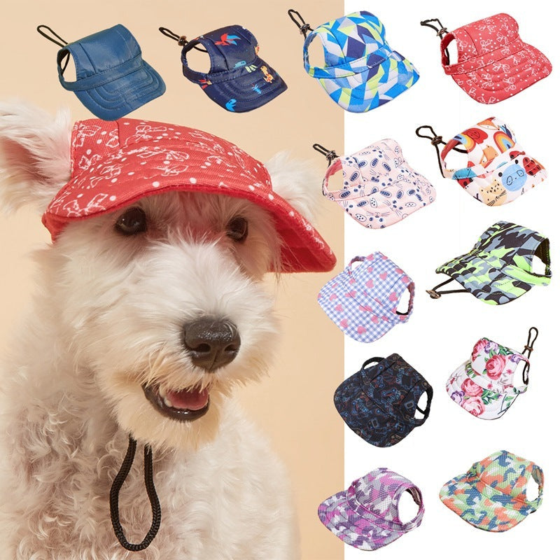Pet Baseball Cap Leisure Sports Wind Sun Protection Sunshade - Pimmbi