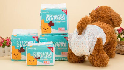 10PCS Per Bag Dog Diapers