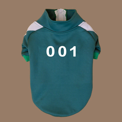 456 Digital Pet Clothes Cat Dog Coat Teddy Small And Medium-sized Dogs Sweater - Pimmbi