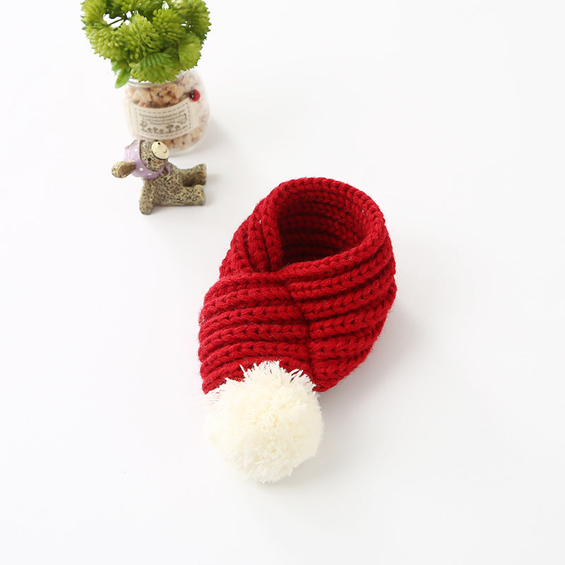 Wool scarf cat and dog accessories pet scarf - Pimmbi