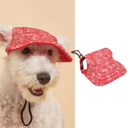Pet Baseball Cap Leisure Sports Wind Sun Protection Sunshade - Pimmbi