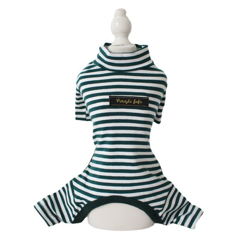 Cotton Eight-color Striped Pet Leggings - Pimmbi