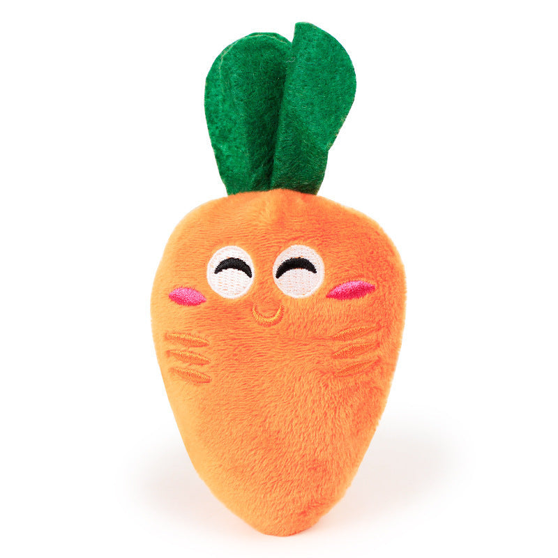 Pet Dog Toys Carrot Plush Toy Vegetable Chew Toy For Dogs Snuffle Mat For Dogs Cats Durable Chew Puppy Toy Dogs Accessories - Pimmbi