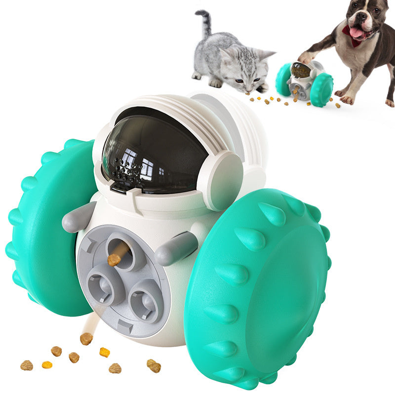 Cat And Dog Toys Slow Food Interactive Balance Car Multifunctional Fun Development Smart Pet Feeding Dog Toy Car Pets Products - Pimmbi