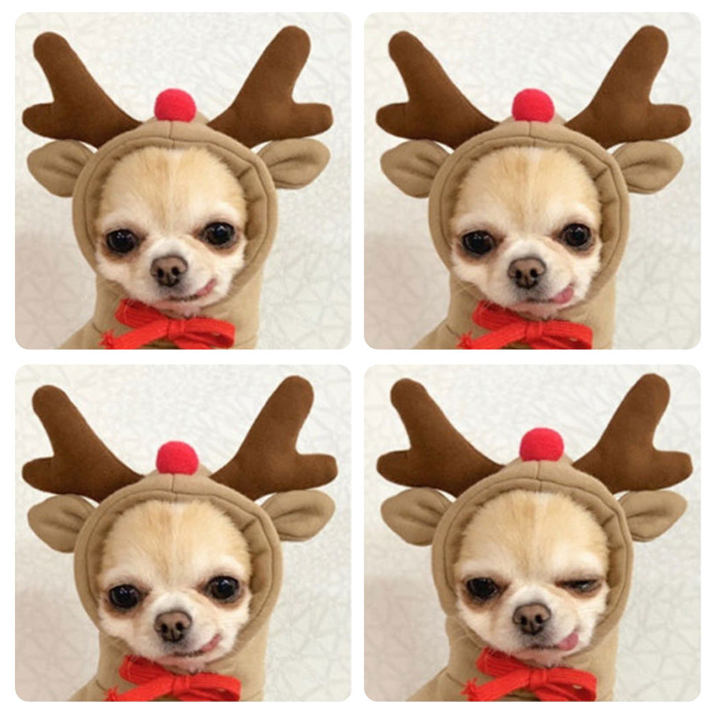 Hooded Sweater Apricot Elk Pet Clothes - Pimmbi