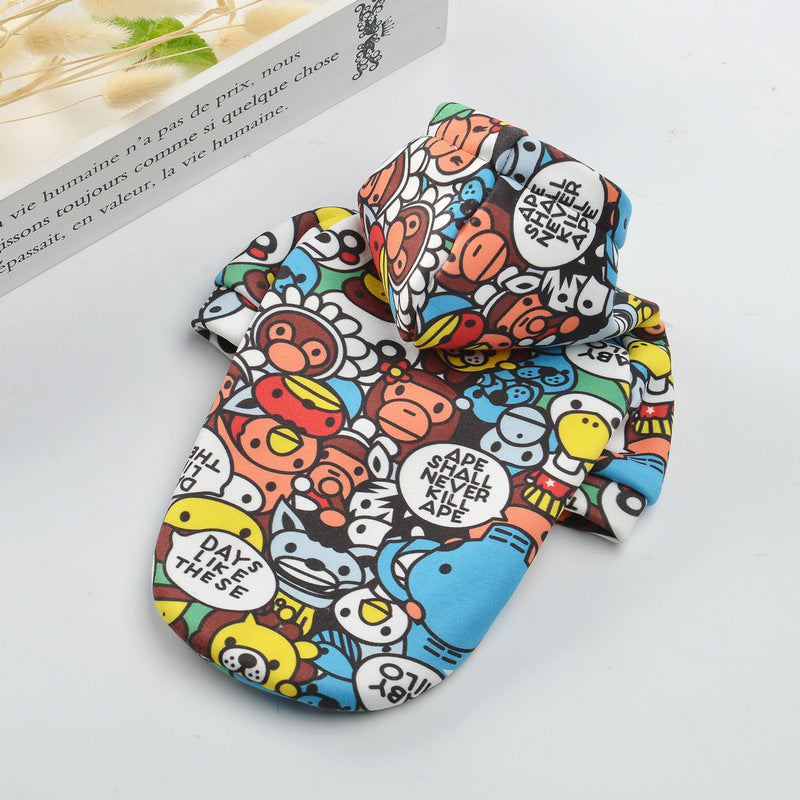 Pet thickened autumn and winter sweater - Pimmbi